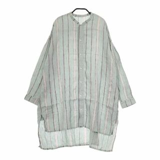 nest Robe - nest Robe リネンマルチストライプシャツ 01231 nest Robe - nest Robe リネンマルチストライプシャツ 01231