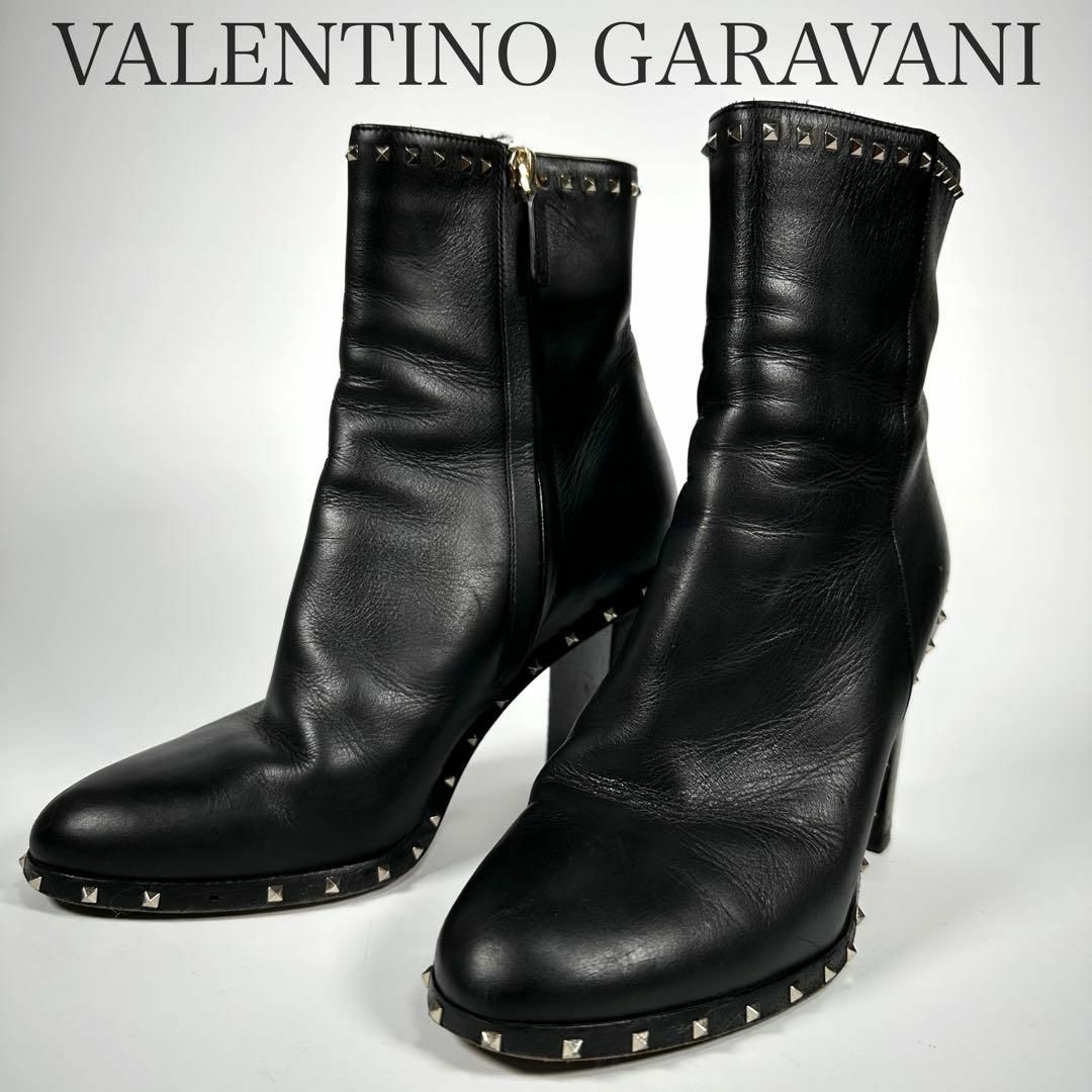 valentino garavani - ヴァレンティノ サイドジップ ブーツ valentino garavani - ヴァレンティノ サイドジップ ブーツ