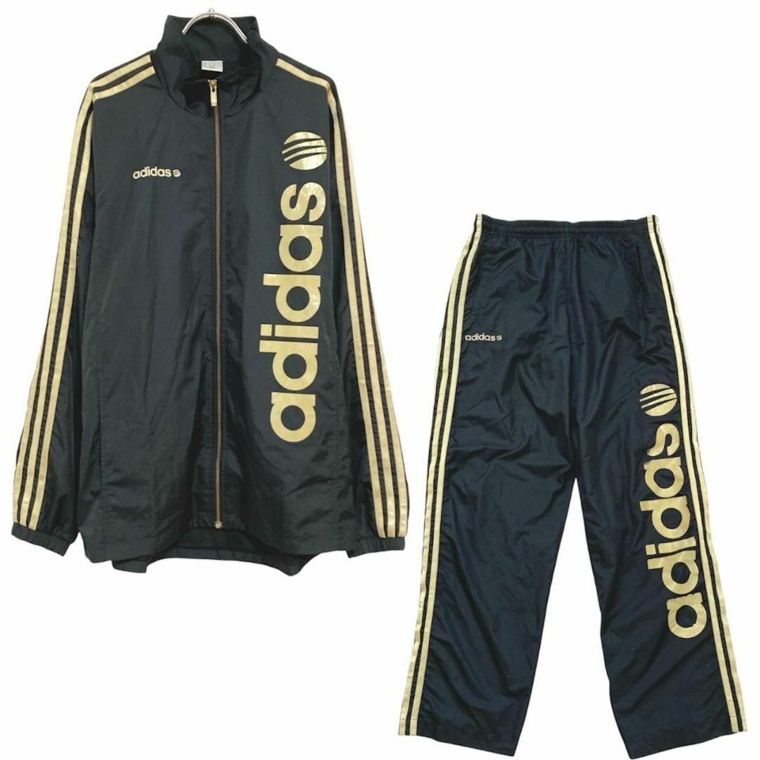 adidas - adidas NEO LABEL ブラック ゴールド ジャージ adidas - adidas NEO LABEL ブラック ゴールド ジャージ