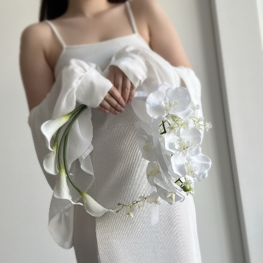 バレリーナブーケ ♡ アーティフィシャルフラワー ウェディング バレリーナブーケ ♡ アーティフィシャルフラワー ウェディング