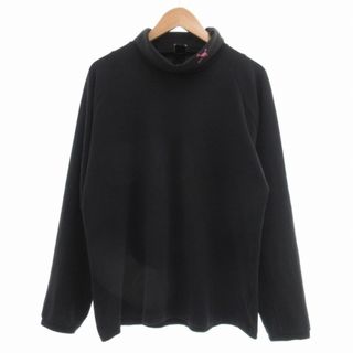 オークリー(Oakley)のオークリー OAKLEY カットソー 長袖 タートルネック XL 黒(Tシャツ/カットソー(七分/長袖))