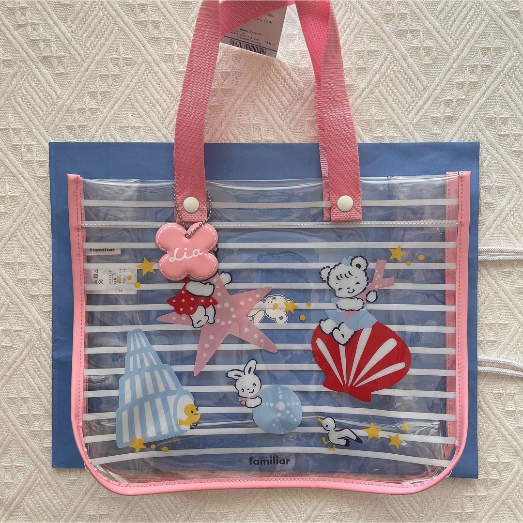 familiar - 【新品・未使用】ファミリア ビーチバッグ リア familiar - 【新品・未使用】ファミリア ビーチバッグ リア