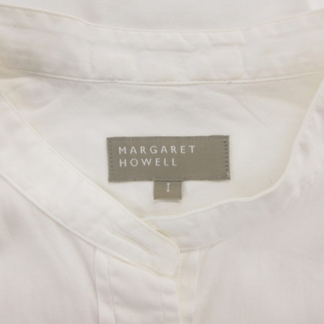 MARGARET HOWELL - マーガレットハウエル バンドカラーシャツ MARGARET HOWELL - マーガレットハウエル バンドカラーシャツ