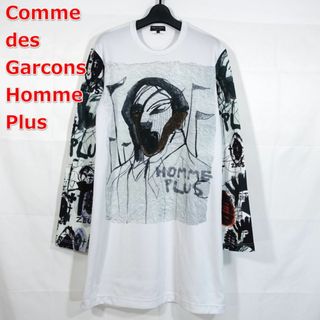 COMME des GARCONS HOMME PLUS(Tシャツ/カットソー(七分/長袖 COMME des GARCONS HOMME PLUS(Tシャツ/カットソー(七分/長袖