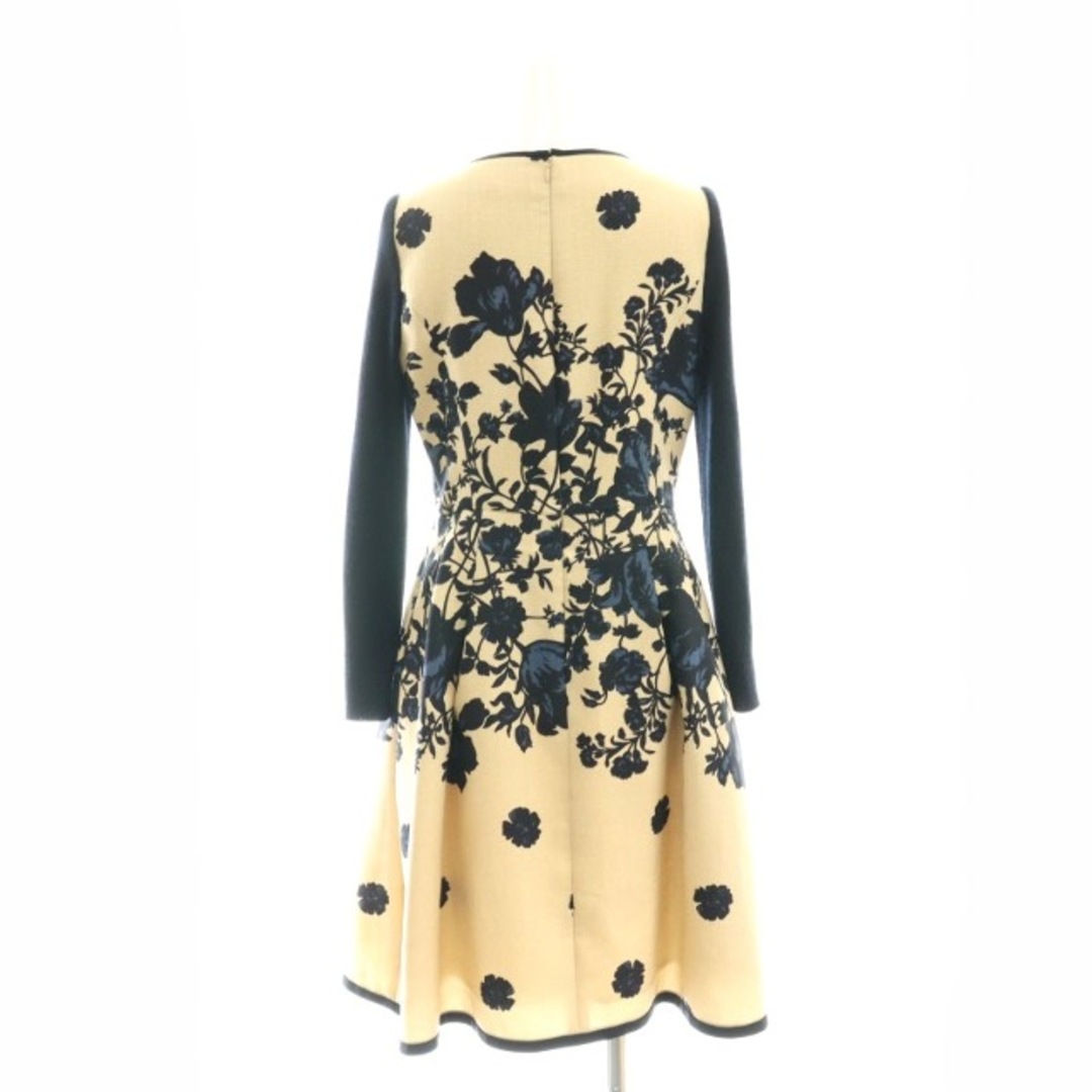 M'S GRACY - エムズグレイシー 花柄 ニット切替 ワンピース M'S GRACY - エムズグレイシー 花柄 ニット切替 ワンピース
