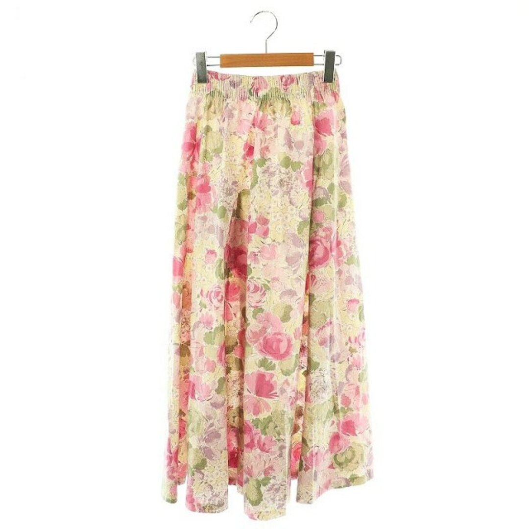 LAURA ASHLEY - ローラアシュレイ 花柄 ロングスカート フレア S LAURA ASHLEY - ローラアシュレイ 花柄 ロングスカート フレア S