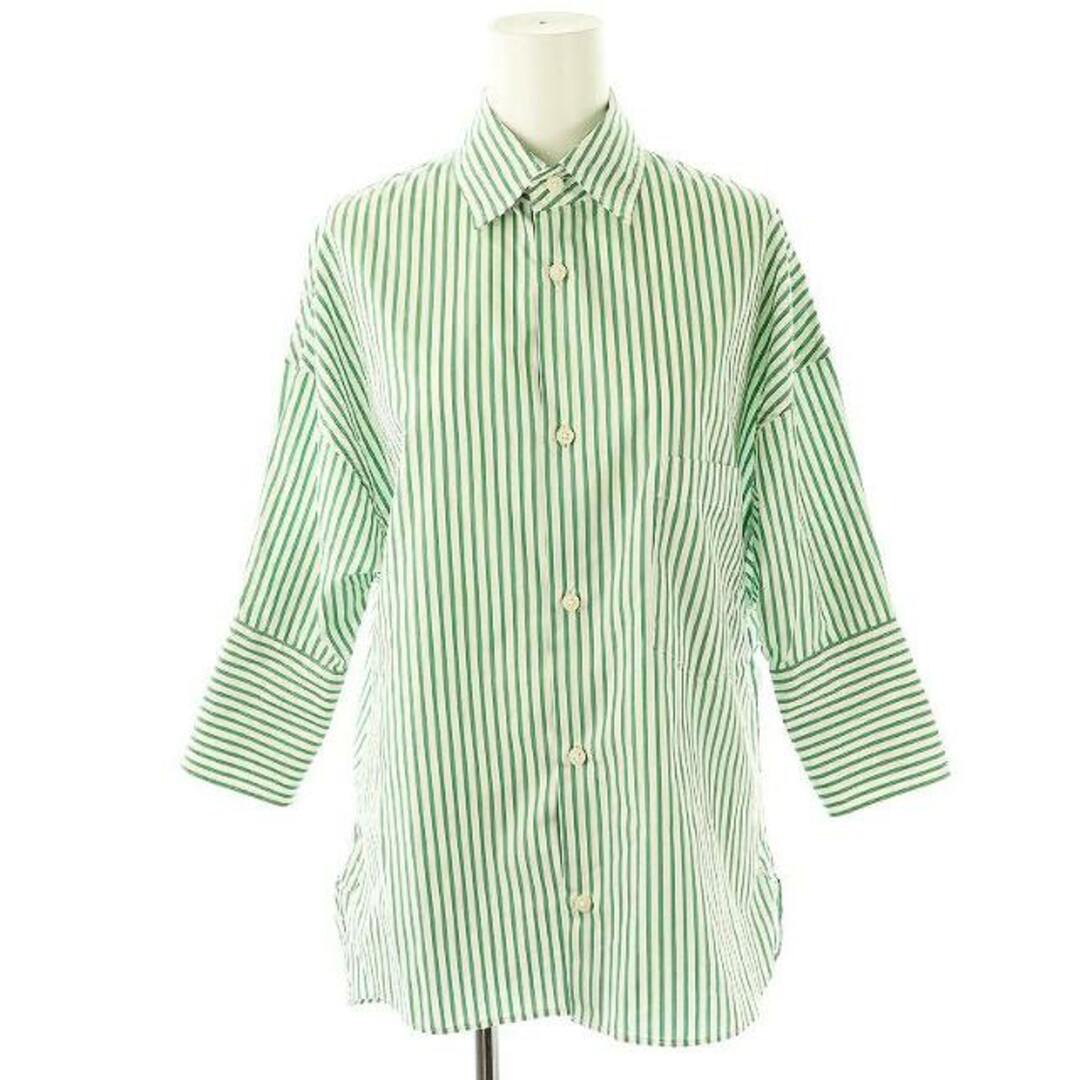 MADISONBLUE - マディソンブルー J.BRADLEY CUFF SH STRIPE MADISONBLUE - マディソンブルー J.BRADLEY CUFF SH STRIPE