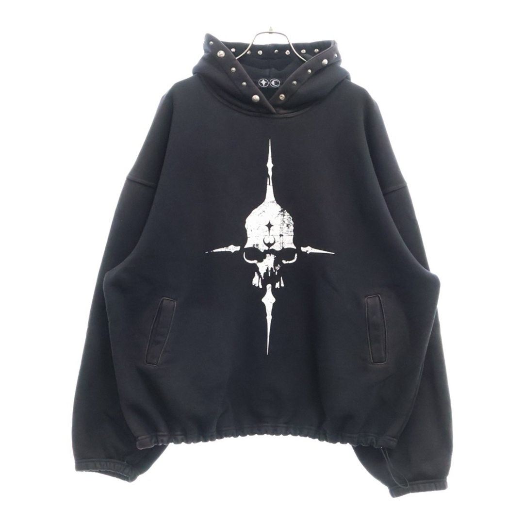 THUG CLUB サグクラブ PEACE STUD HOODIE プリント フード THUG CLUB サグクラブ PEACE STUD HOODIE プリント フード