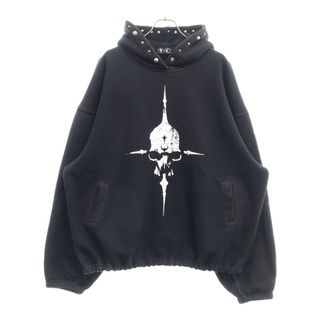 THUG CLUB サグクラブ PEACE STUD HOODIE プリント フード THUG CLUB サグクラブ PEACE STUD HOODIE プリント フード