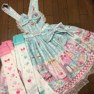 アンジェリックプリティー(Angelic Pretty)のDiner Doll SK(ひざ丈スカート)