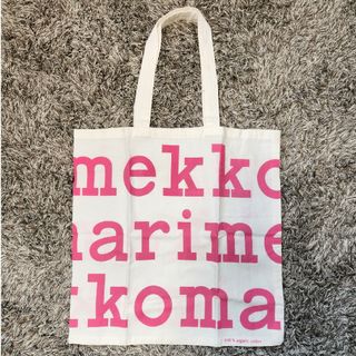marimekko - マリメッコ ノベルティトートバック 4段タイプ 黒字 marimekko - マリメッコ ノベルティトートバック 4段タイプ 黒字