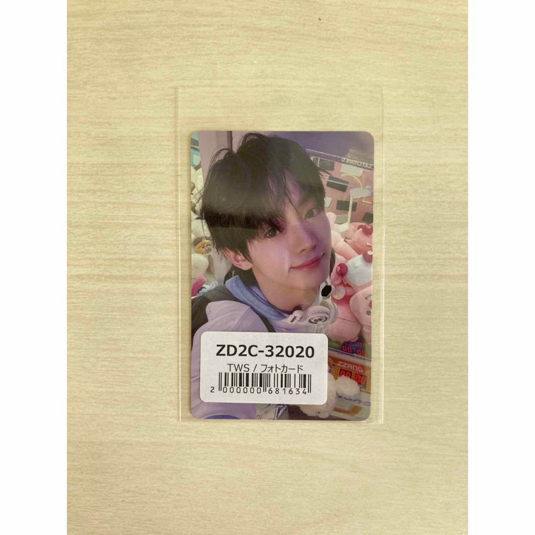 TWS ユニバ特典 ハンジン エンタメ/ホビーのCD(K-POP/アジア)の商品写真