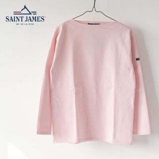 SAINT JAMES - セントジェームス ピンク×白 ボーダーの通販 by SAINT JAMES - セントジェームス ピンク×白 ボーダーの通販 by
