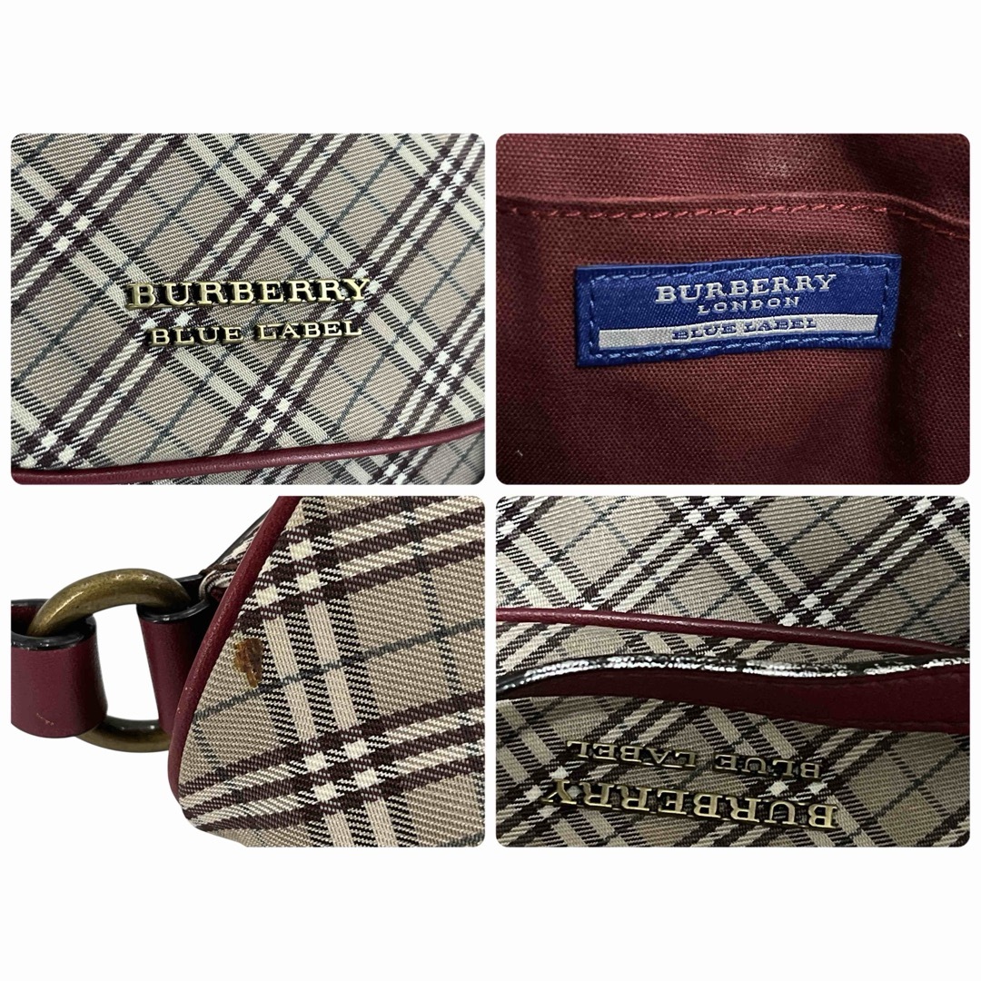 BURBERRY BLUE LABEL - 希少 バーバリーロンドン ブルーレーベル BURBERRY BLUE LABEL - 希少 バーバリーロンドン ブルーレーベル