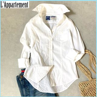 L'Appartement DEUXIEME CLASSE(シャツ/ブラウス(長袖/七分 L'Appartement DEUXIEME CLASSE(シャツ/ブラウス(長袖/七分