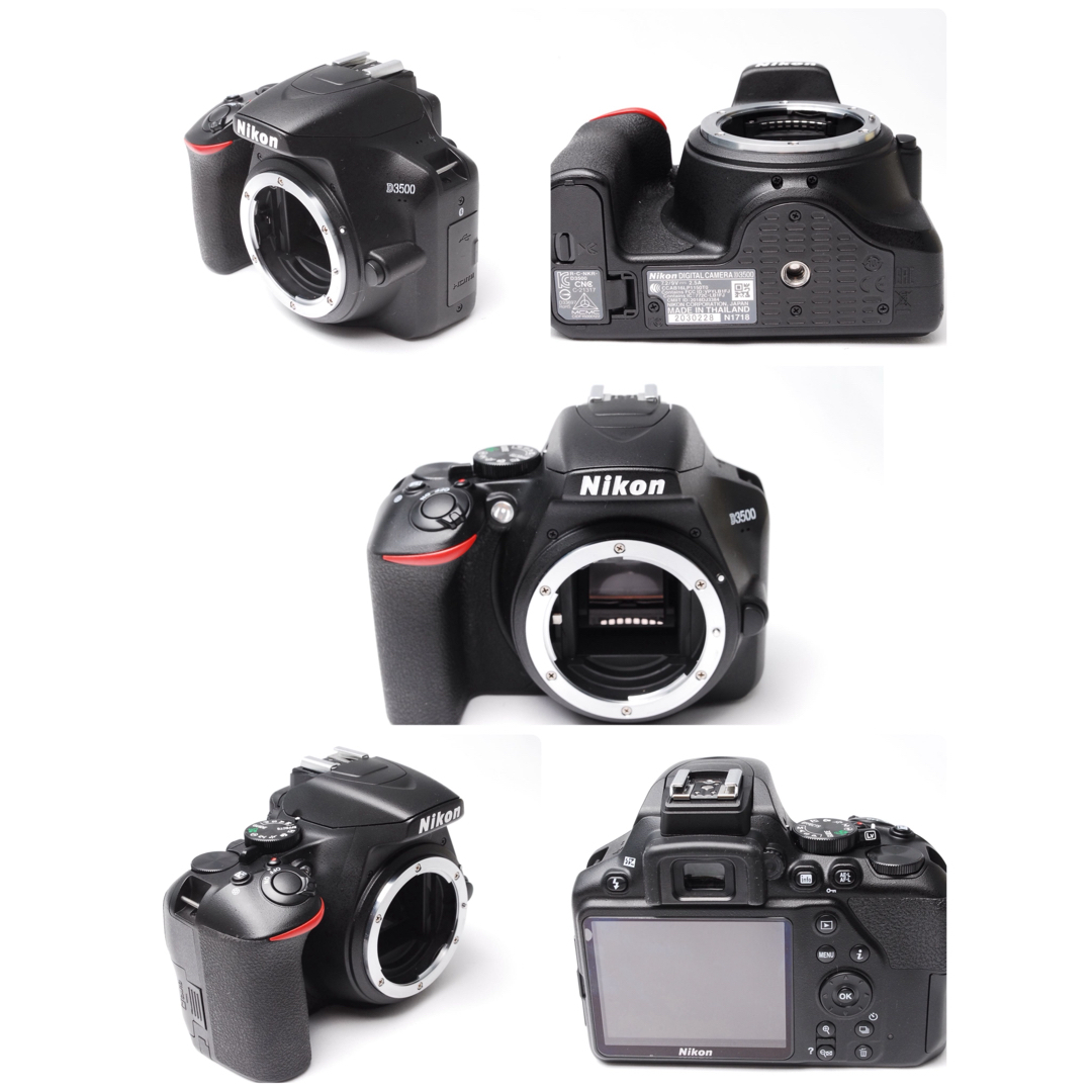 Nikon - 【新品級】Nikon d3500 ダブルレンズ Bluetooth 初心者 Nikon - 【新品級】Nikon d3500 ダブルレンズ Bluetooth 初心者