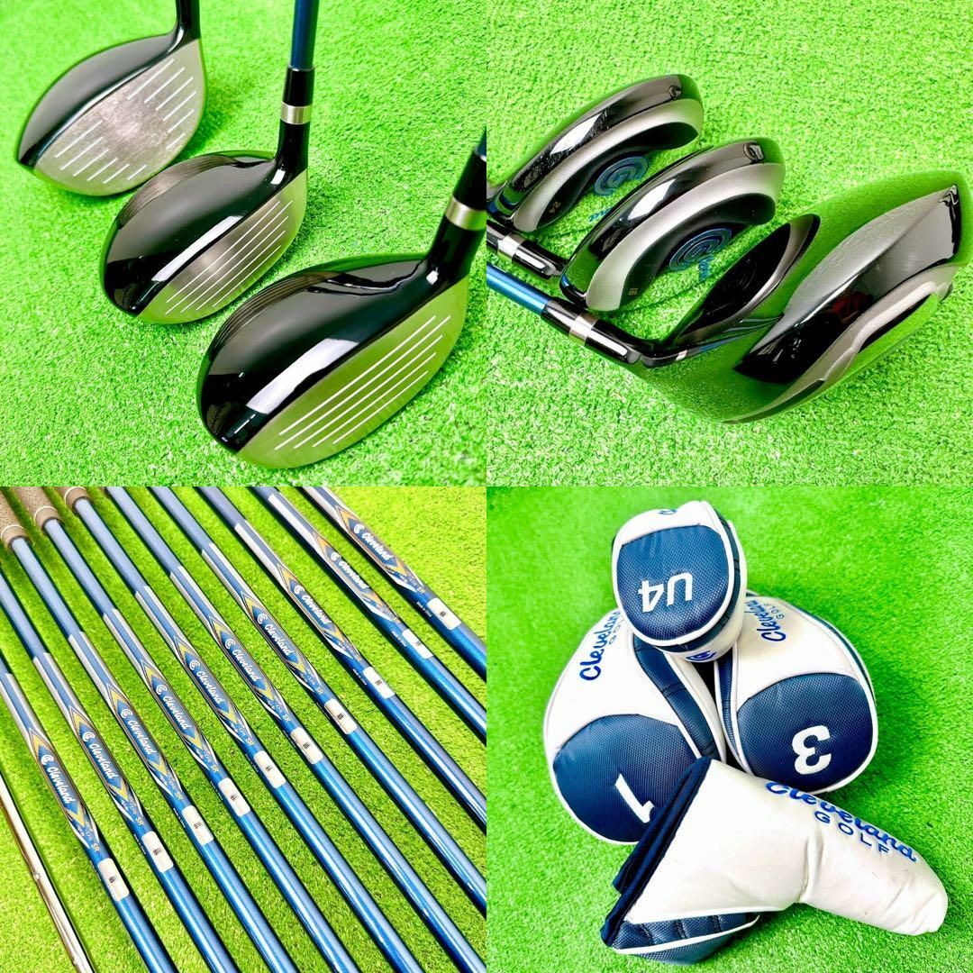 Cleveland Golf - 美品☆クリーブランド ゴルフ メンズ 11本 Cleveland Golf - 美品☆クリーブランド ゴルフ メンズ 11本