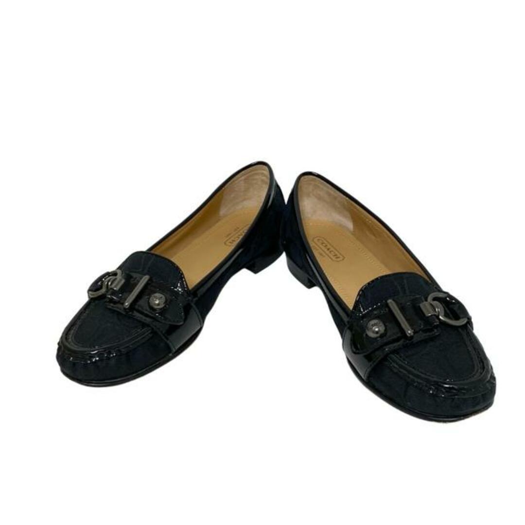 COACH - COACH(コーチ) ローファー 7B レディース - 黒 COACH - COACH(コーチ) ローファー 7B レディース - 黒
