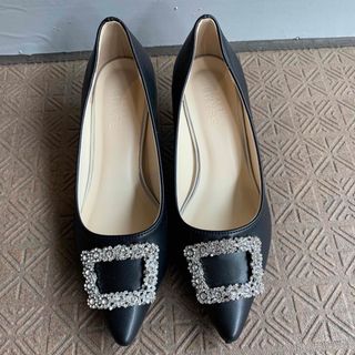 DIANA - 限定色☆DIANA ダイアナ 花柄刺繍 チュールパンプス DIANA - 限定色☆DIANA ダイアナ 花柄刺繍 チュールパンプス