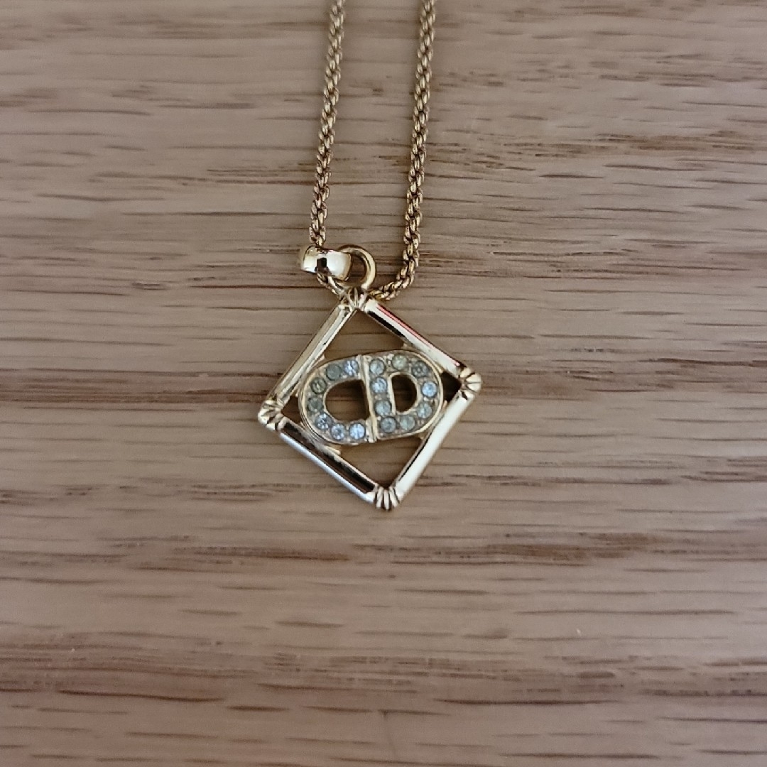 Christian Dior - 美品 Christian Dior ネックレス CDロゴ Christian Dior - 美品 Christian Dior ネックレス CDロゴ