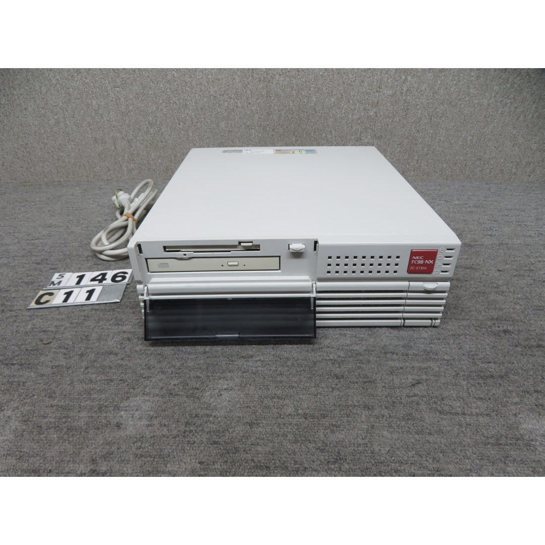 レア筐体!】◇ NEC FC98-NX ファクトリ コンピュータ FC-E18M レア筐体!】◇ NEC FC98-NX ファクトリ コンピュータ FC-E18M
