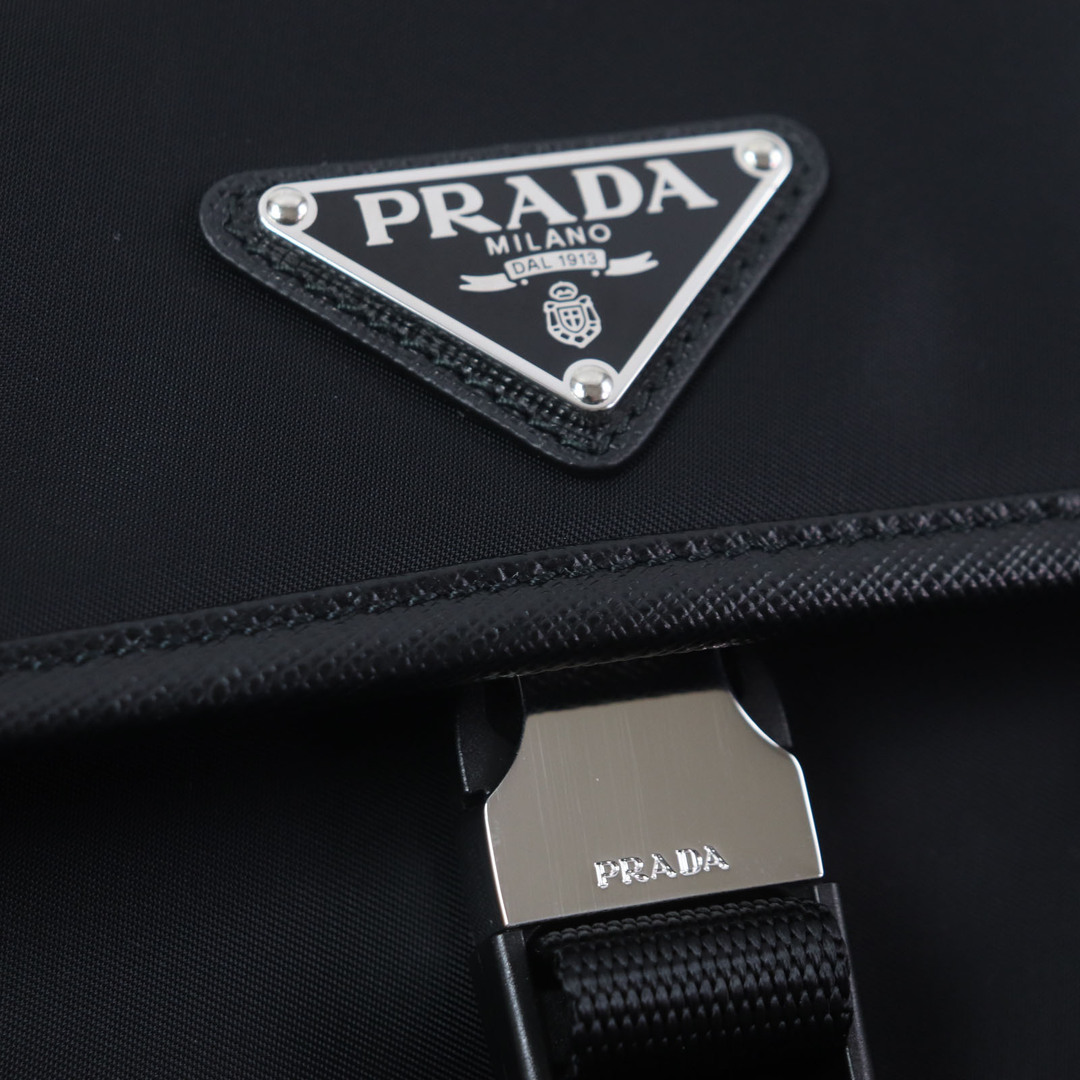 PRADA - 極美品▽PRADA プラダ 2VH133 トライアングルロゴ 三角 PRADA - 極美品▽PRADA プラダ 2VH133 トライアングルロゴ 三角