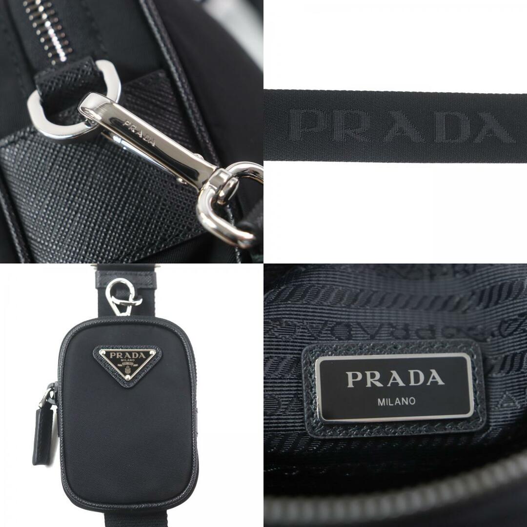 PRADA - 極美品▽PRADA プラダ 2VH133 トライアングルロゴ 三角 PRADA - 極美品▽PRADA プラダ 2VH133 トライアングルロゴ 三角