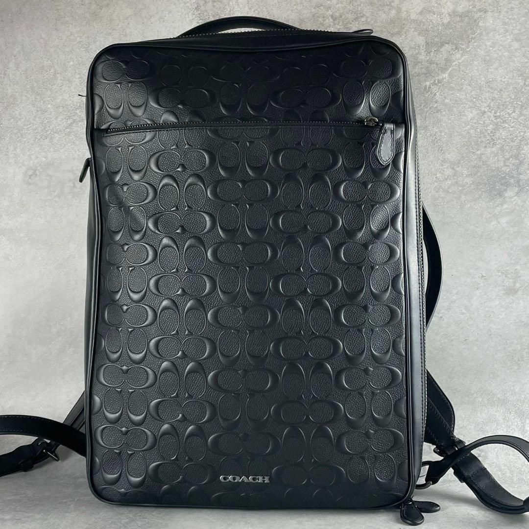 COACH - 極美品 コーチ グラハム 3way コンバーチブル リュック COACH - 極美品 コーチ グラハム 3way コンバーチブル リュック