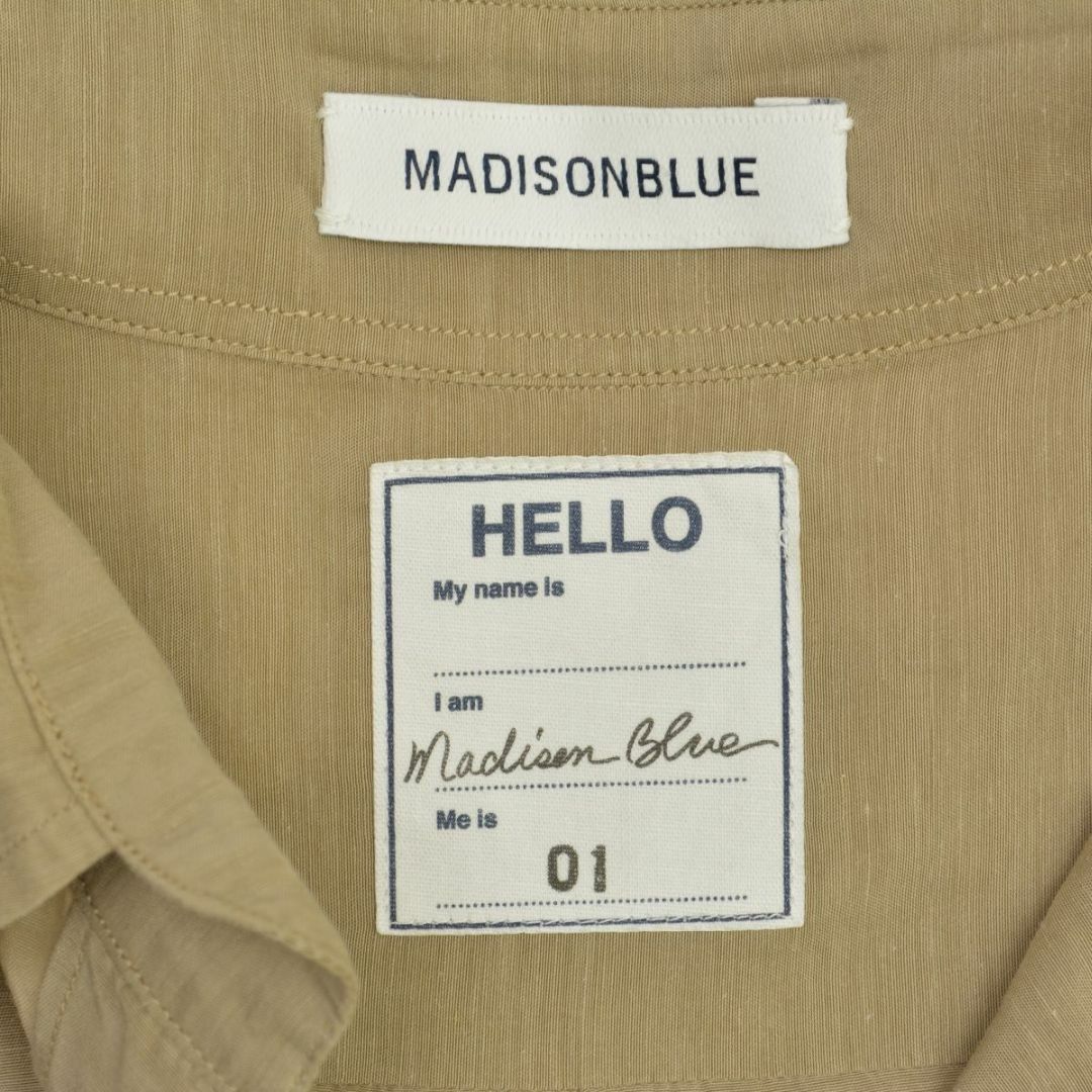 MADISONBLUE - 【MADISONBLUE】MB167-5013 MADAME SHIRT MADISONBLUE - 【MADISONBLUE】MB167-5013 MADAME SHIRT