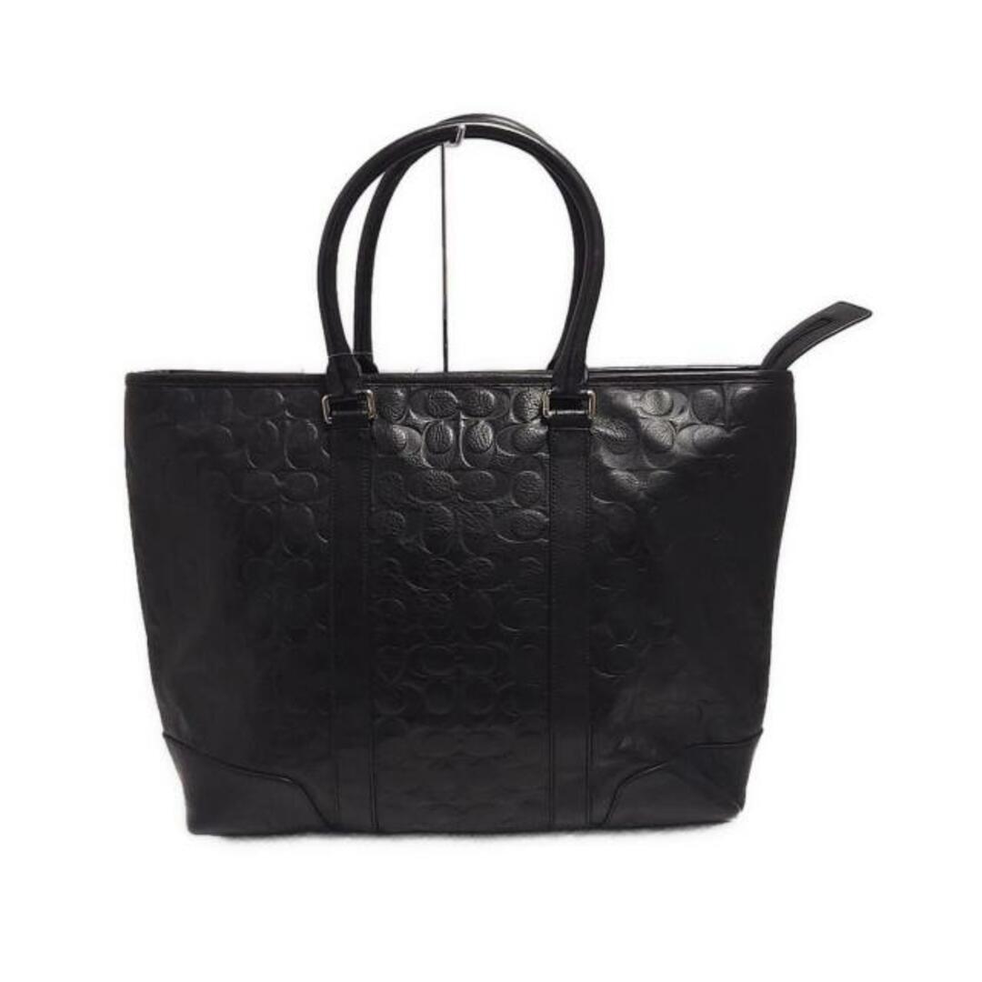 COACH - COACH(コーチ) ハンドバッグ シグネチャー柄 F71136 黒 COACH - COACH(コーチ) ハンドバッグ シグネチャー柄 F71136 黒