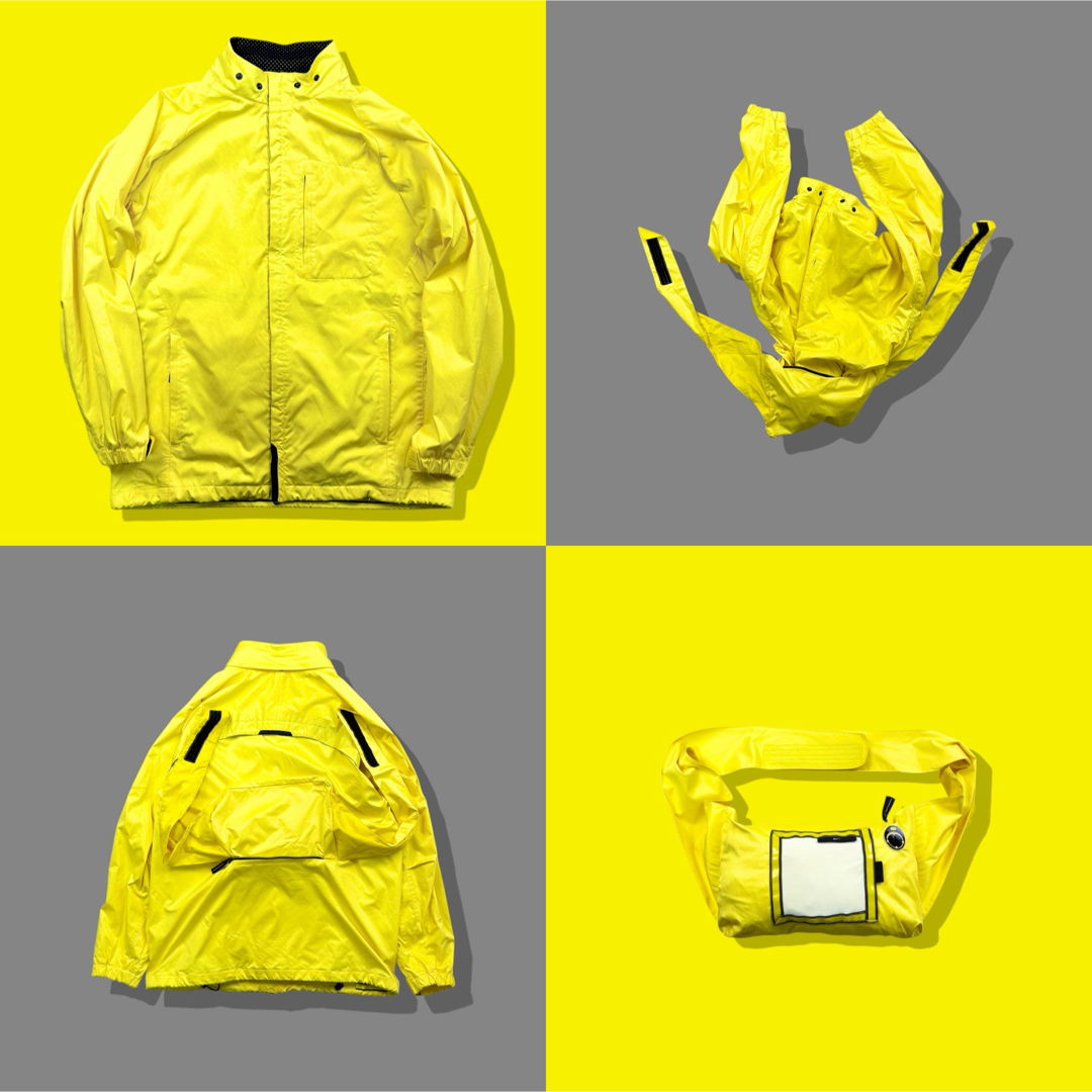NIKE - 00s Y2K NIKE ナイキ パッカブルナイロンジャケット 2way NIKE - 00s Y2K NIKE ナイキ パッカブルナイロンジャケット 2way