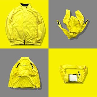 NIKE - 00s Y2K NIKE ナイキ パッカブルナイロンジャケット 2way NIKE - 00s Y2K NIKE ナイキ パッカブルナイロンジャケット 2way