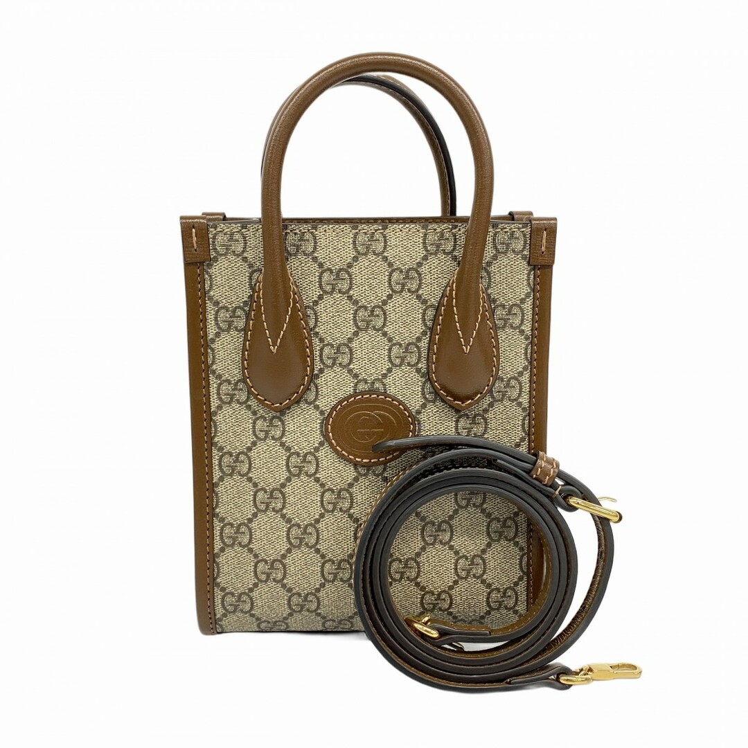 GUCCI - 【5dc3488】グッチ トートバッグ GGスプリーム インター GUCCI - 【5dc3488】グッチ トートバッグ GGスプリーム インター