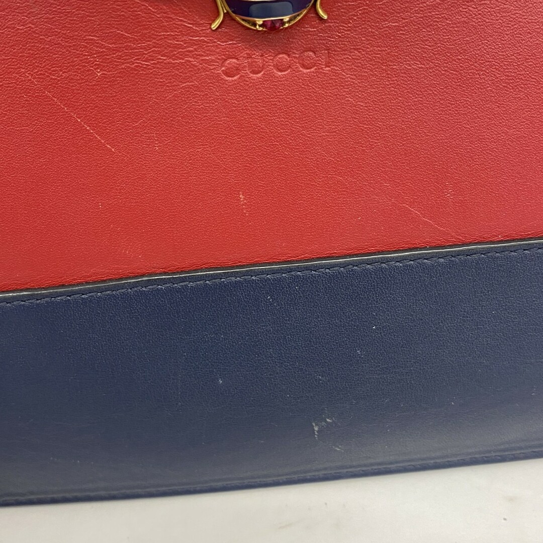 GUCCI - 【5dc3489】グッチ クラッチバッグ 476077 レザー GUCCI - 【5dc3489】グッチ クラッチバッグ 476077 レザー