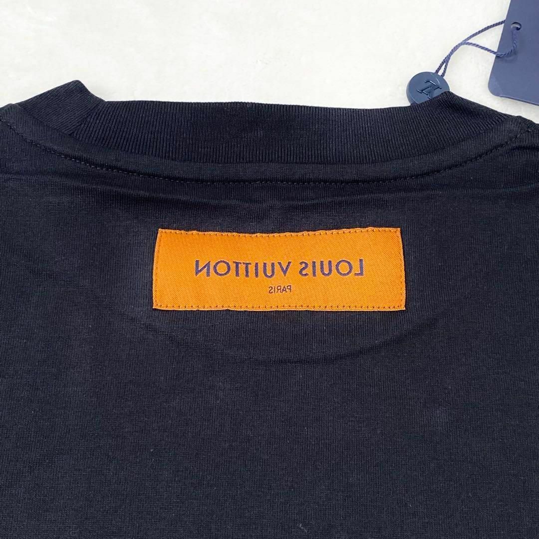 LOUIS VUITTON - 【タグ付き】ルイ ヴィトン Tシャツ 黒 XS 23SS LOUIS VUITTON - 【タグ付き】ルイ ヴィトン Tシャツ 黒 XS 23SS