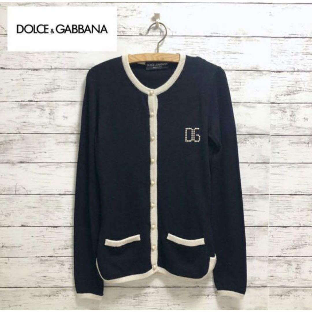 DOLCE&GABBANA - 美品◇Dolce&Gabbana◇ドルガバ 黒 パール DOLCE&GABBANA - 美品◇Dolce&Gabbana◇ドルガバ 黒 パール