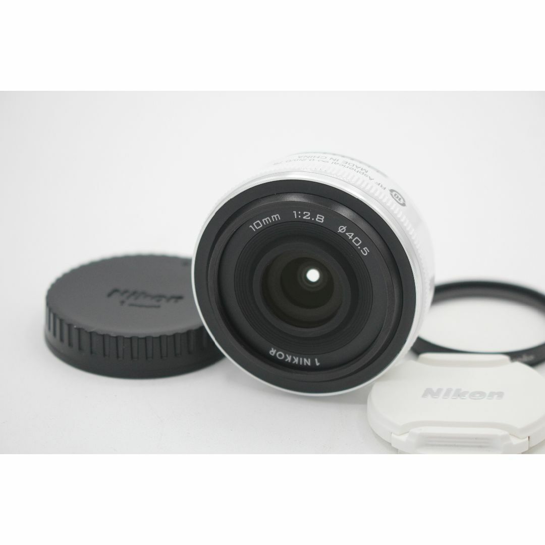 Nikon ニコン 1 NIKKOR 10mm F2.8 ホワイト◇5103の通販 by Nikon ニコン 1 NIKKOR 10mm F2.8 ホワイト◇5103の通販 by