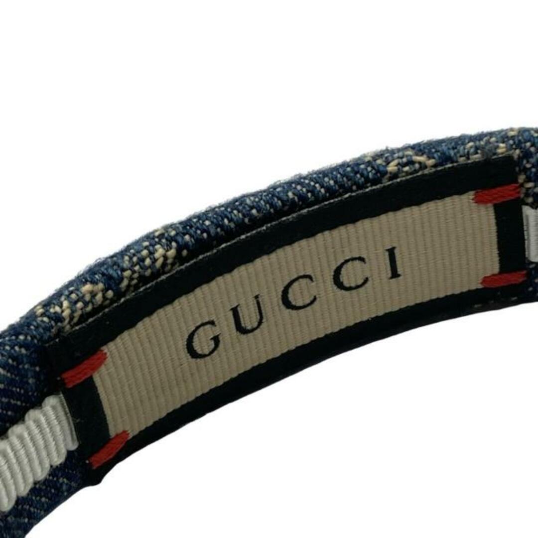 GUCCI - GUCCI(グッチ) カチューシャ美品 エコ ウォッシュ ド GUCCI - GUCCI(グッチ) カチューシャ美品 エコ ウォッシュ ド