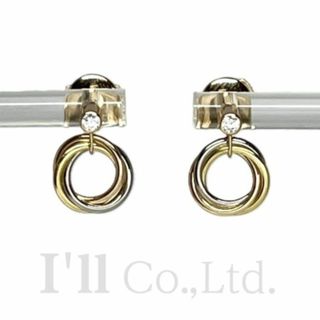 Cartier - 登坂広臣着 Cartier カルティエ トリニティ ピアスの Cartier - 登坂広臣着 Cartier カルティエ トリニティ ピアスの