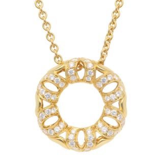 MIKIMOTO - 1557 ミキモトパールステーションネックレスK18YG MIKIMOTO - 1557 ミキモトパールステーションネックレスK18YG