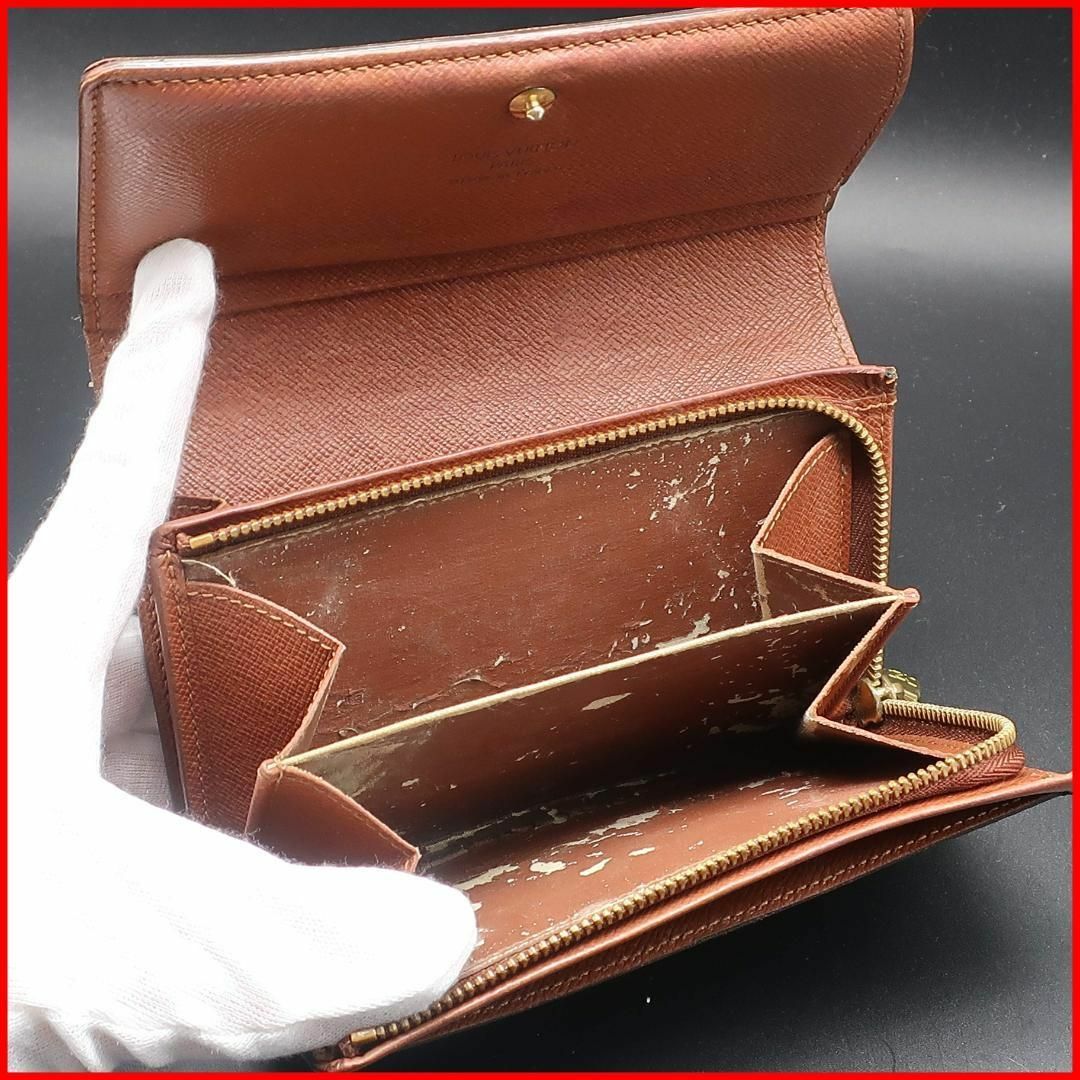 LOUIS VUITTON - 【訳あり】正規品 ヴィトン モノグラム 二 LOUIS VUITTON - 【訳あり】正規品 ヴィトン モノグラム 二