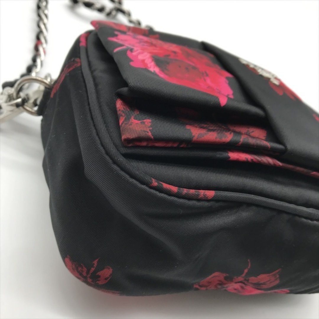 PRADA - 美品 PRADA プラダ ナイロン テスート ロゴ金具 PRADA - 美品 PRADA プラダ ナイロン テスート ロゴ金具