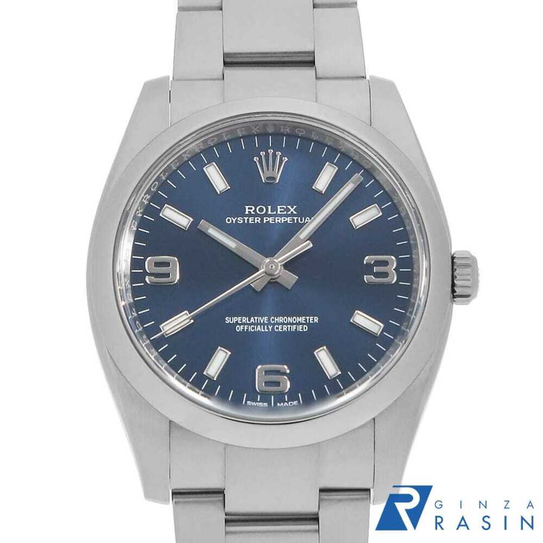 全ての - ROLEX ロレックス ブルー 114200 オイスターパーペチュアル 本体