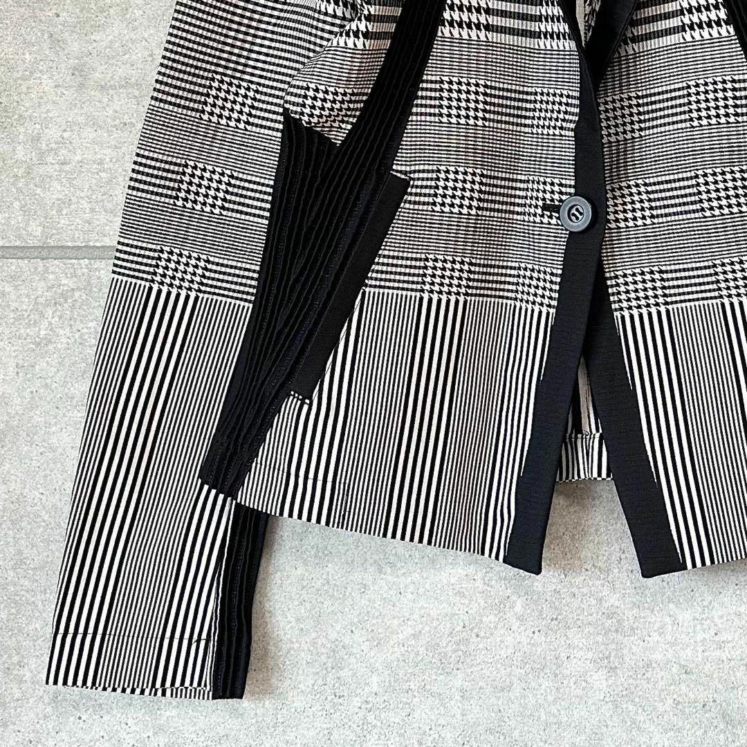 ISSEY MIYAKE - 未使用 ISSEY MIYAKE Tailored jacket 千鳥格子 ISSEY MIYAKE - 未使用 ISSEY MIYAKE Tailored jacket 千鳥格子