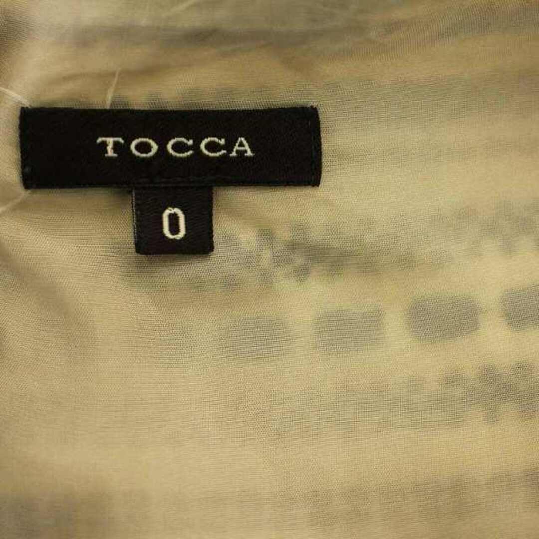 TOCCA - トッカ TOCCA ワンピース フレンチスリーブ 半袖 ひざ丈 TOCCA - トッカ TOCCA ワンピース フレンチスリーブ 半袖 ひざ丈