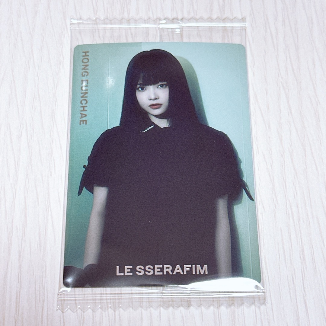 LE SSERAFIM(ルセラフィム)のルセラフィム Le Sserafim ウエハース CRAZY シール R-15 エンタメ/ホビーのタレントグッズ(アイドルグッズ)の商品写真