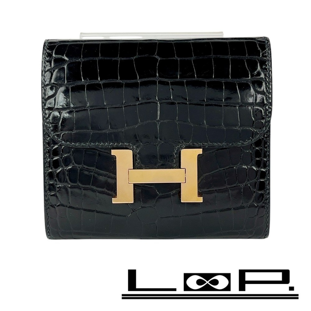 HERMES - □中古□ エルメス コンスタンス コンパクト 財布 HERMES - □中古□ エルメス コンスタンス コンパクト 財布