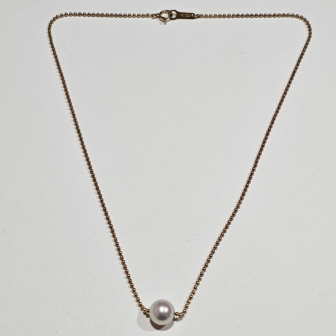TASAKI - 1482 タサキパールネックレスK18YGイエローゴールド TASAKI - 1482 タサキパールネックレスK18YGイエローゴールド