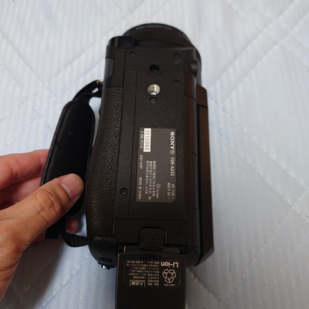 SONY - 【美品】SONY fdr-ax55 4k ビデオカメラ ハンディカムの SONY - 【美品】SONY fdr-ax55 4k ビデオカメラ ハンディカムの