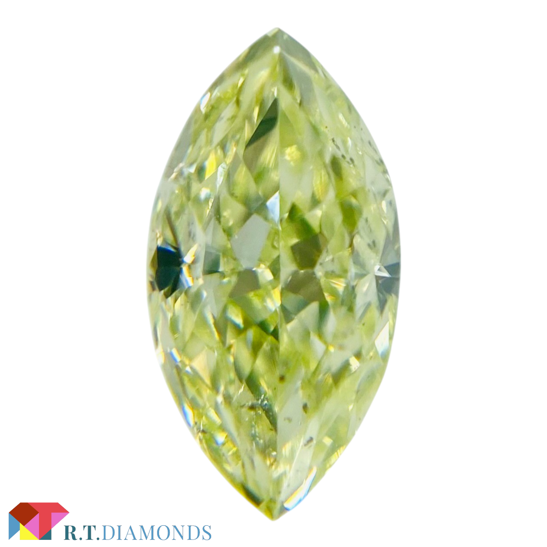 その他 FANCY YELLOW GREEN 0.649ct MQ/RT3153/CGL